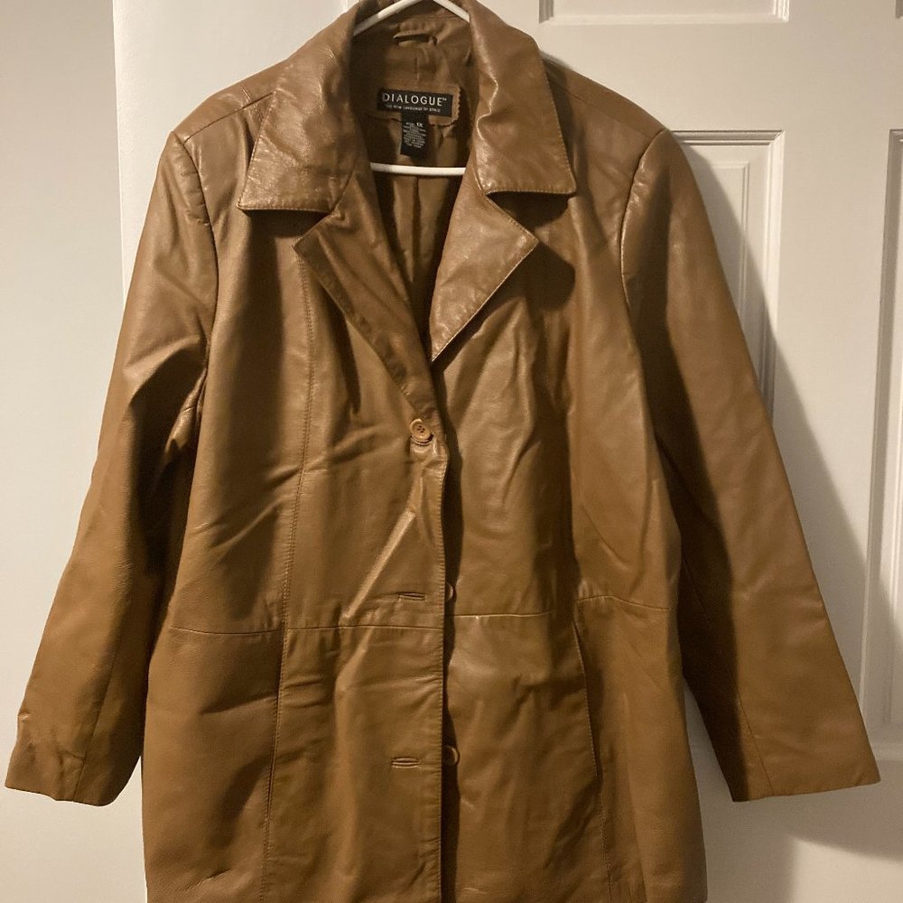 Leather Jacket Tan